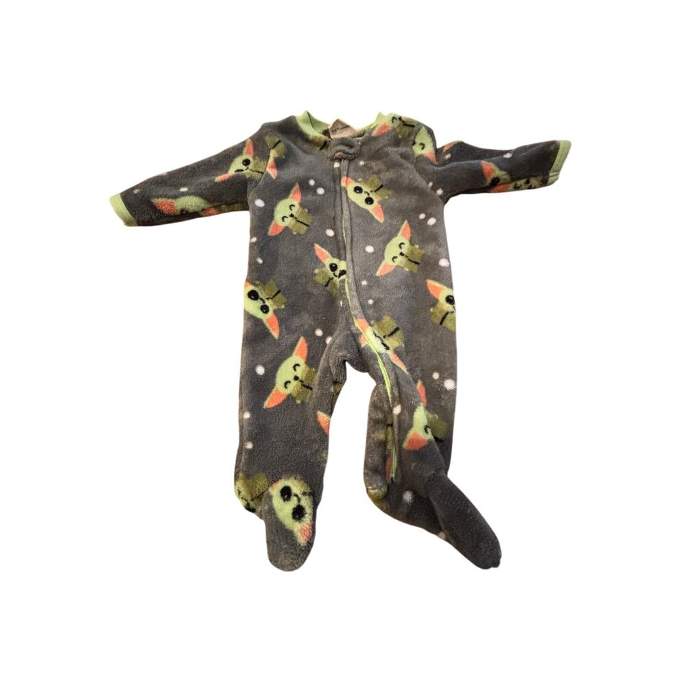 Adorable Star Wars Baby Yoda Fleece Outfit – 0-3 Months